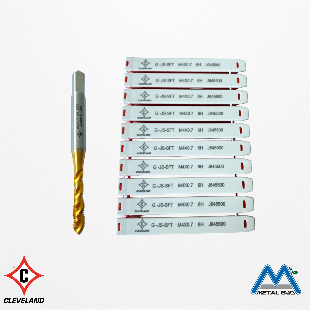 Taro hss M4x0.7 xoắn, phủ TiN (Giá cực shock)