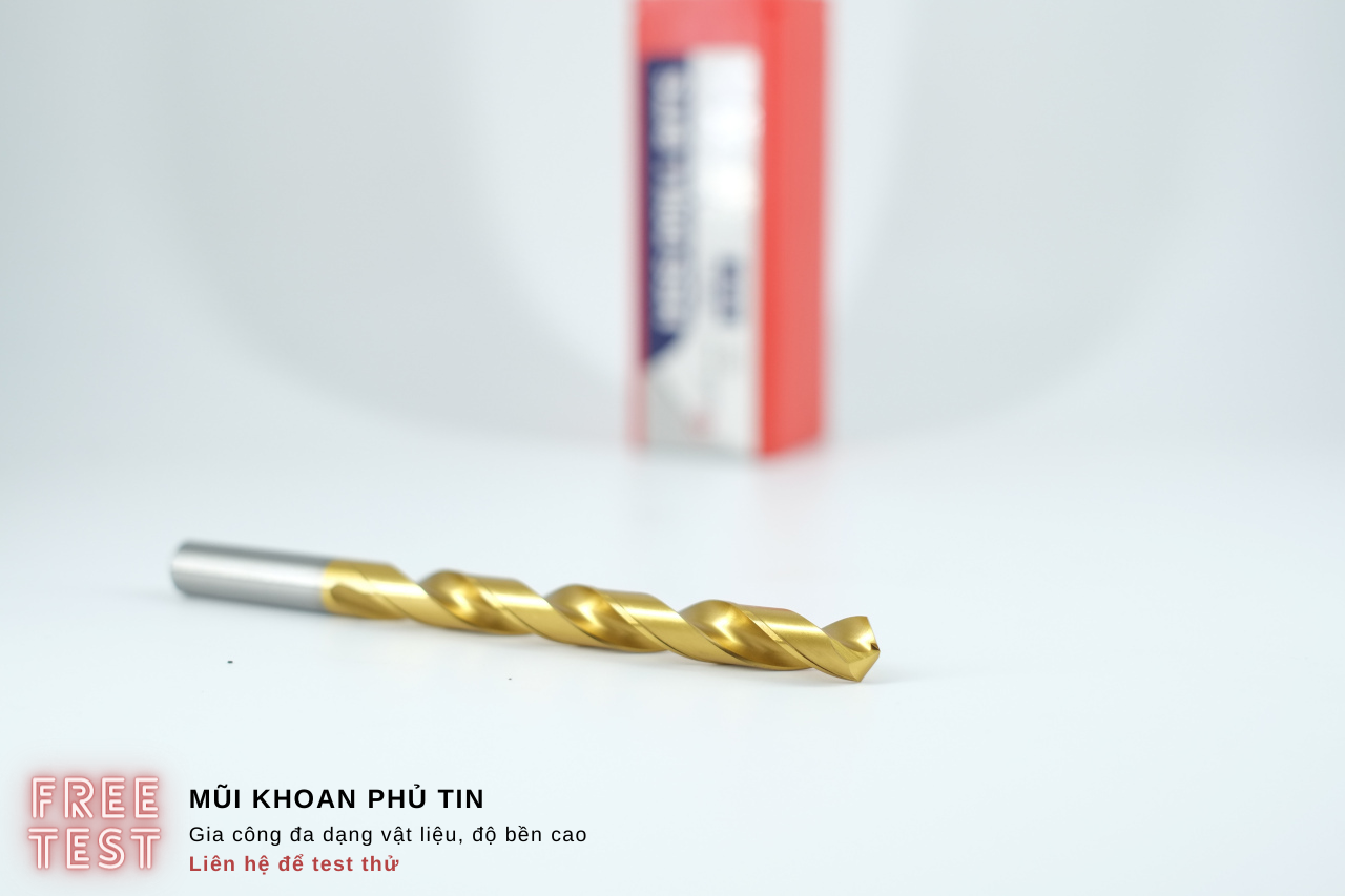 Mũi khoan thép, inox