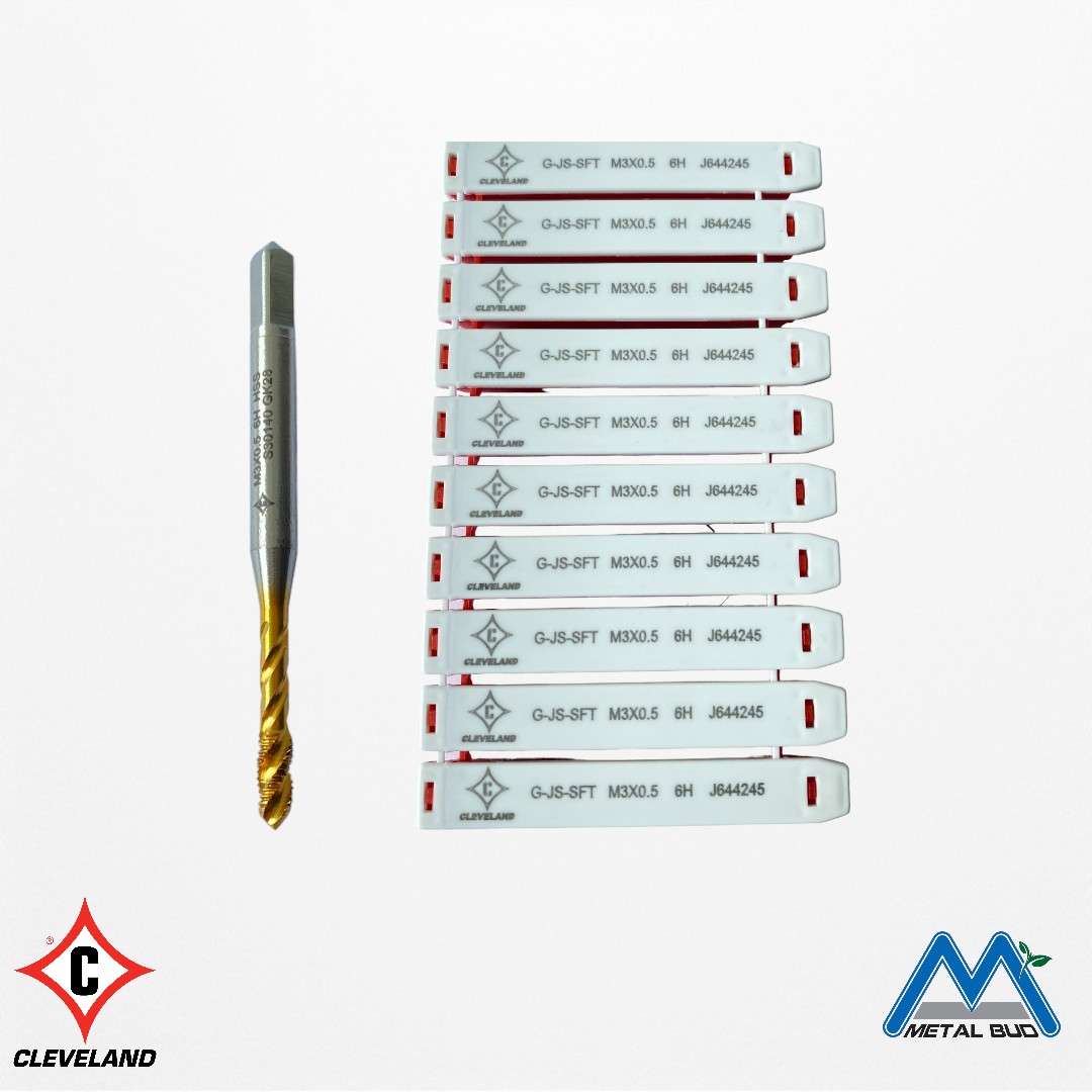 Taro xoắn M3x0.5, phủ TiN (Giá shock)